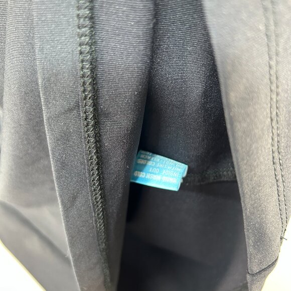 J.McLaughlin Womens Catalina Cloth black medium Classic Signature 3/4 Sleeve Top - Picture 4 of 11